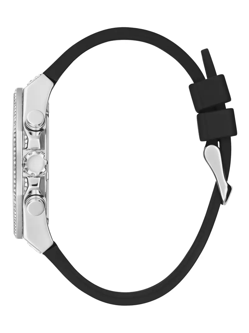 Orologio analogico 'MOMENTUM' nero / argento miniatura 3