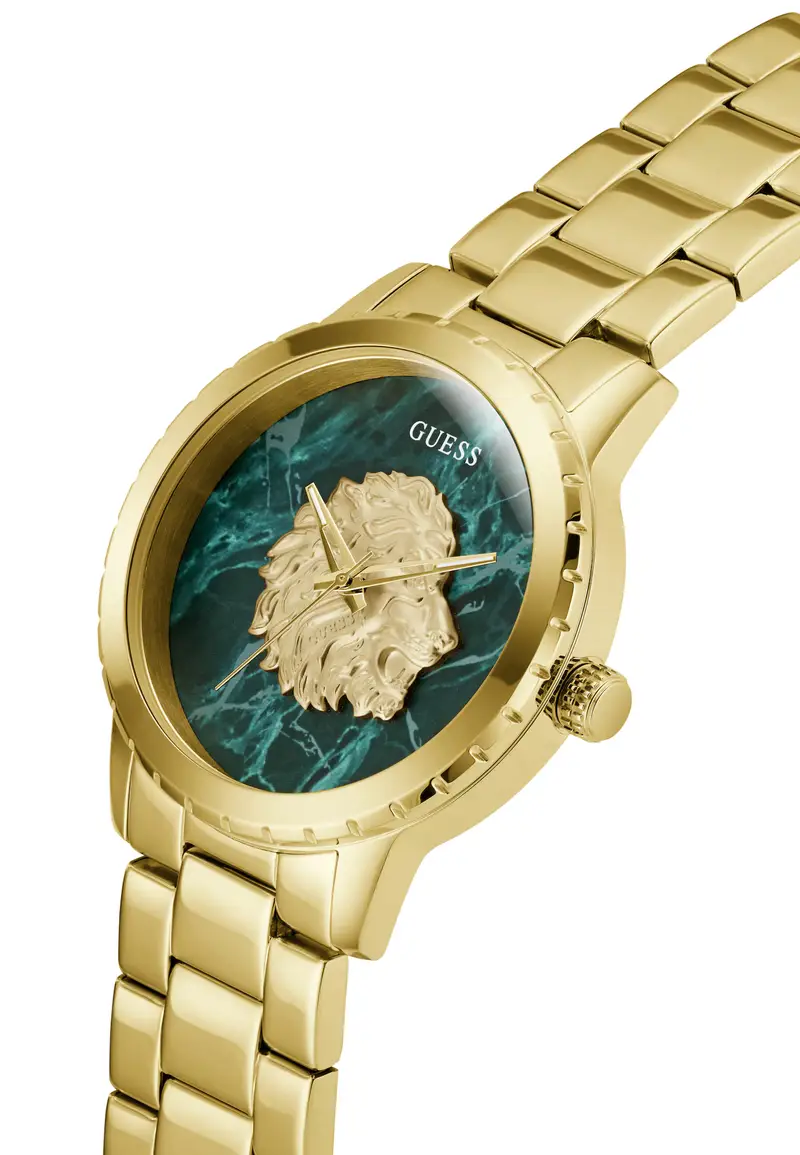 Orologio analogico 'MONARCH' oro / verde miniatura 3