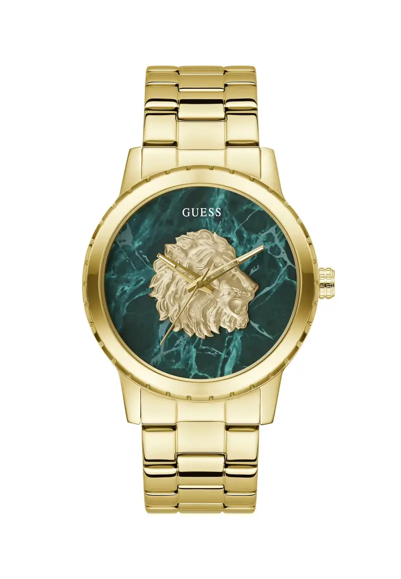 Orologio analogico 'MONARCH' oro / verde