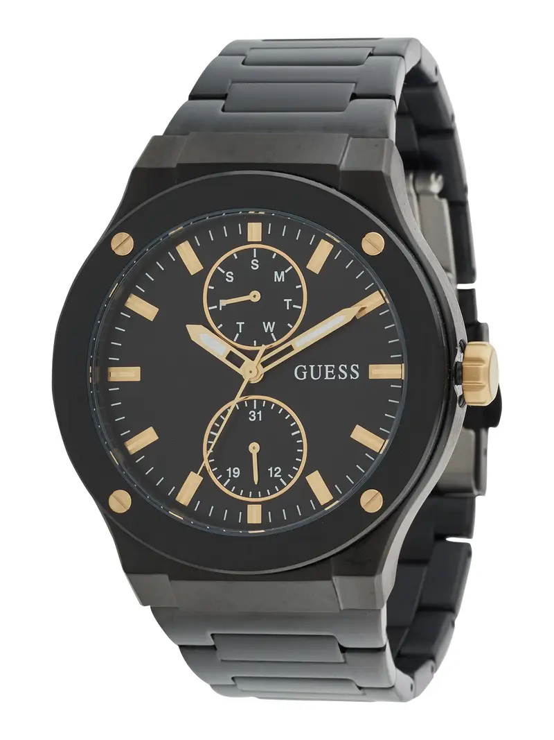 GUESS Orologio analogico  nero