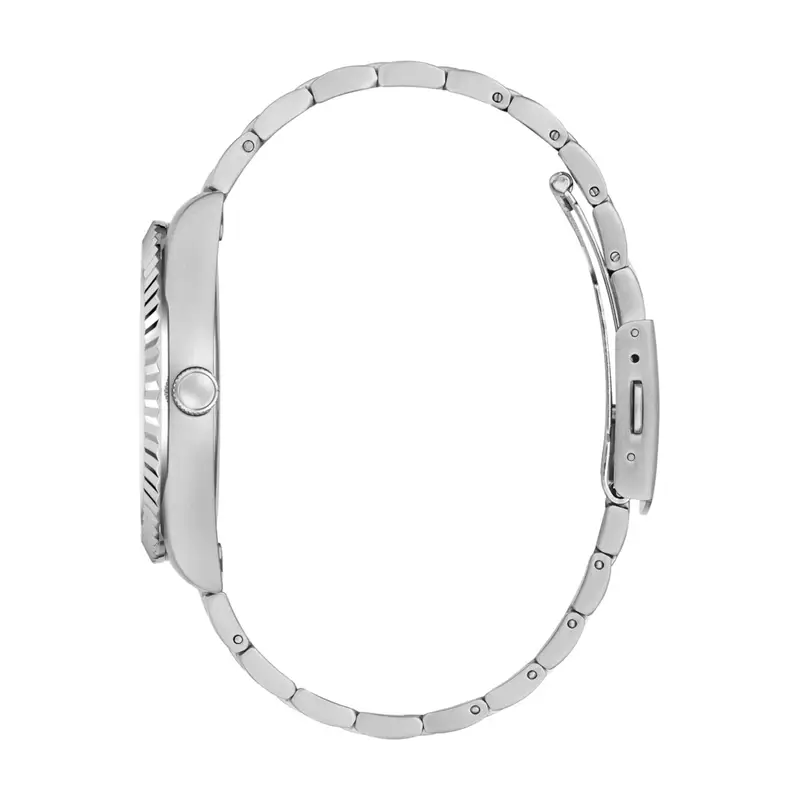 GUESS Orologio analogico nero / argento miniatura 2