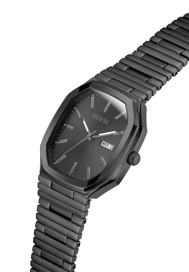 Orologio analogico 'Oliver' nero miniatura 3