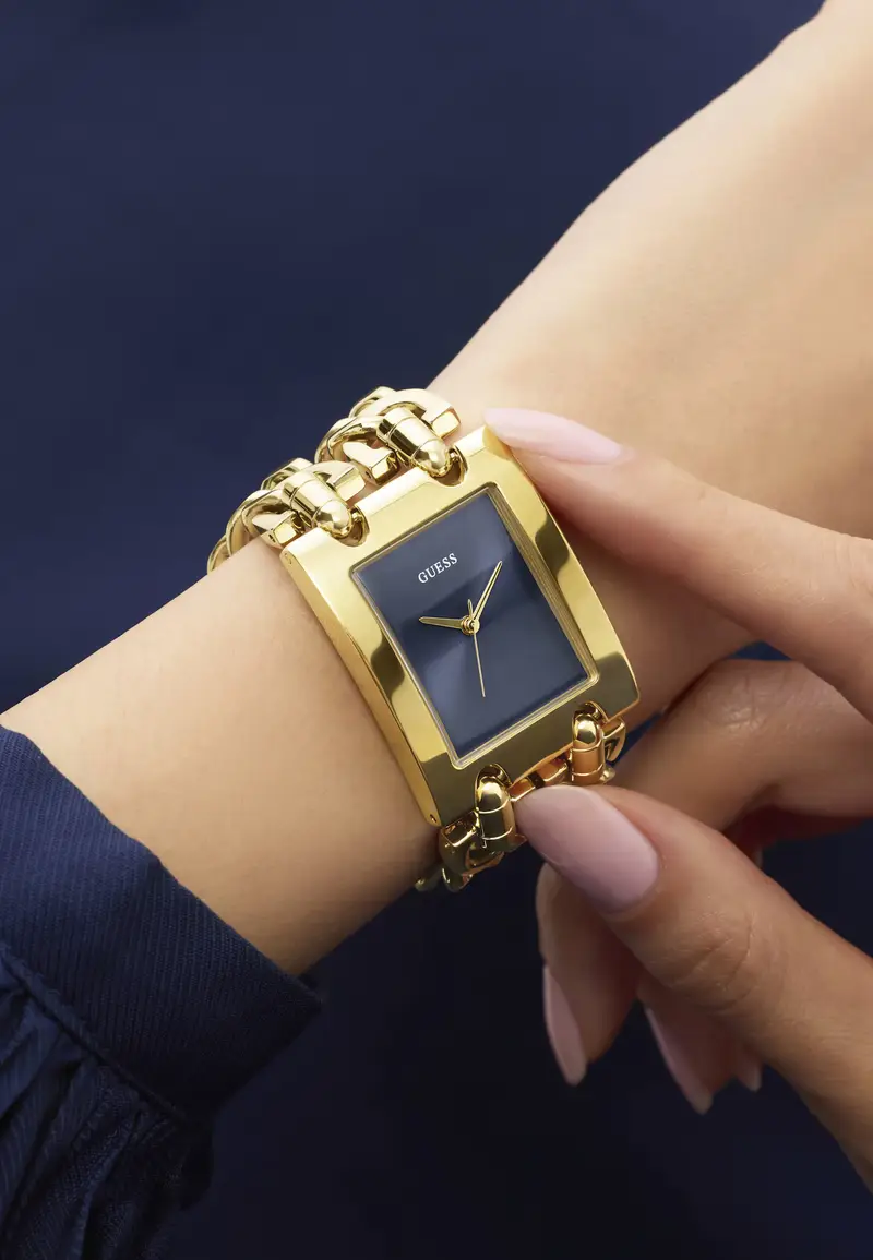 Orologio analogico oro miniatura 3