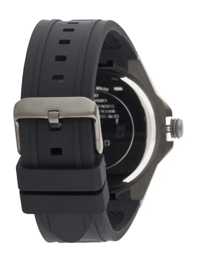 Orologio analogico oro / grigio argento / nero miniatura 2