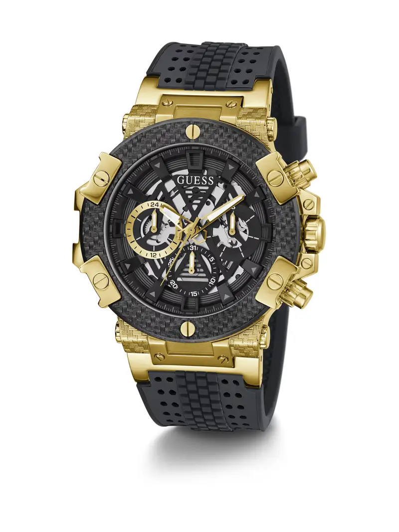 Orologio analogico oro / grigio / nero miniatura 2