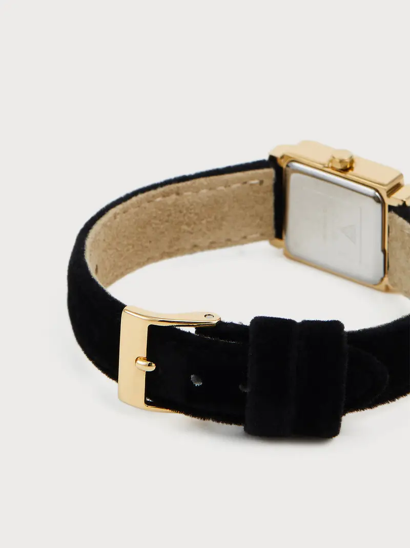 Orologio analogico oro / nero miniatura 2