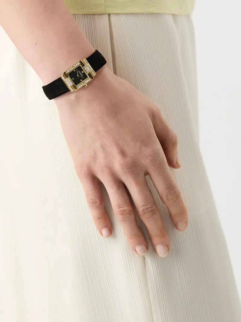 Orologio analogico oro / nero miniatura 3