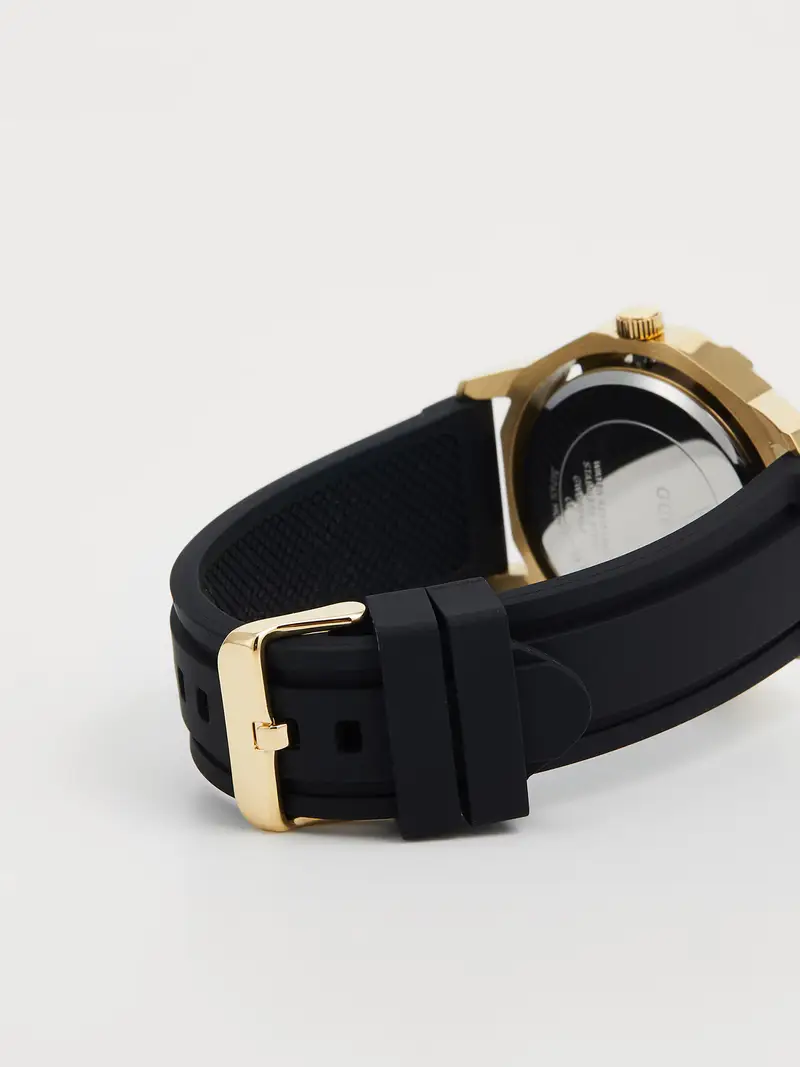 Orologio analogico oro / nero miniatura 2