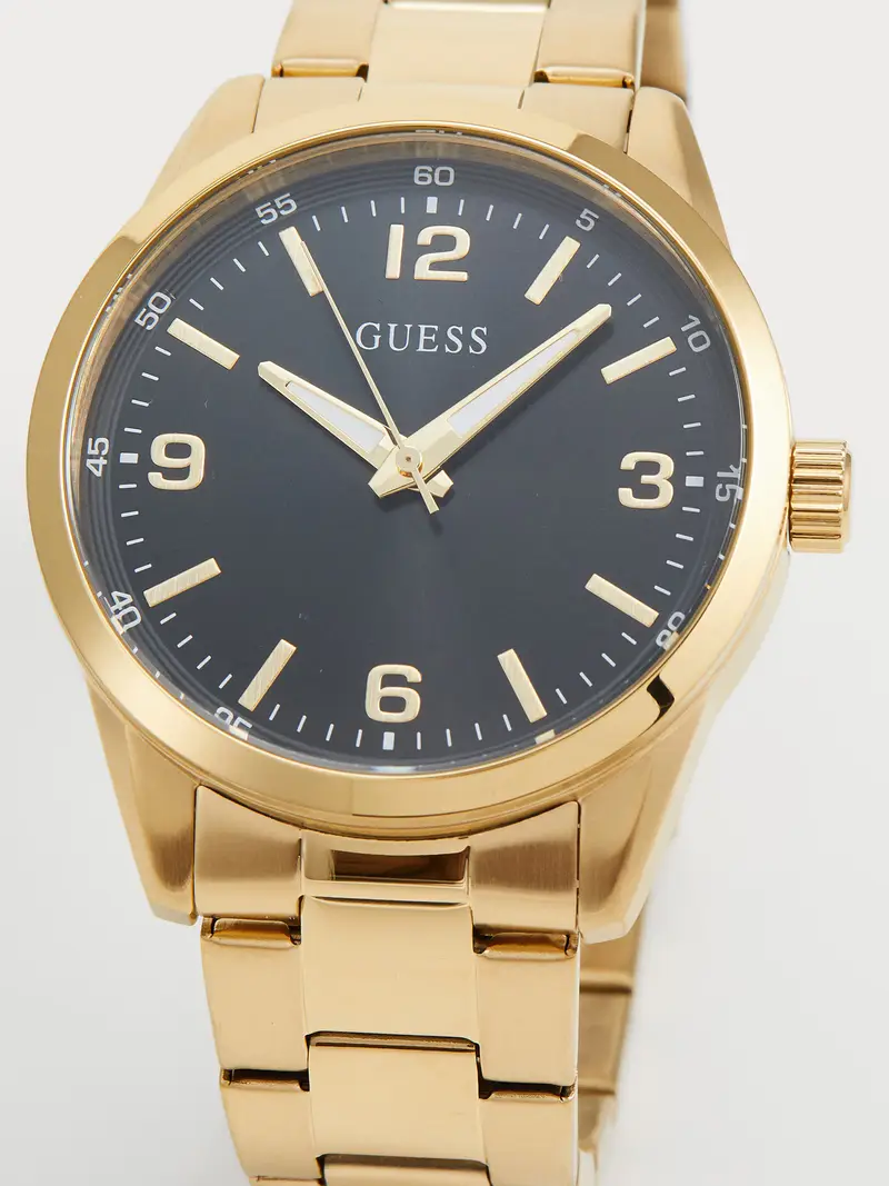 Orologio analogico oro / nero / bianco miniatura 3