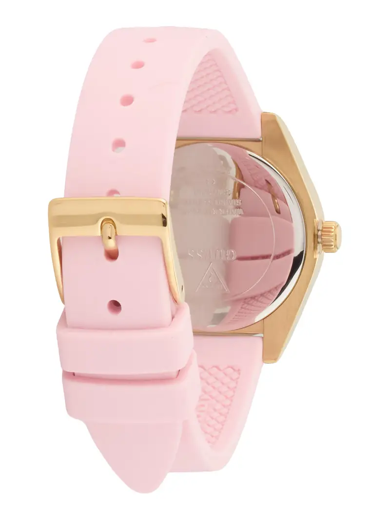 Orologio analogico oro / rosa / trasparente miniatura 2