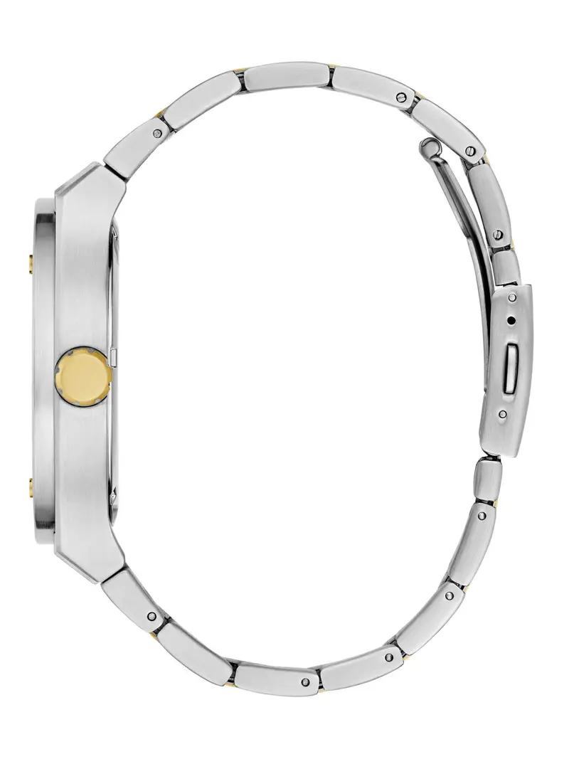 GUESS Orologio analogico oro / verde / argento miniatura 2