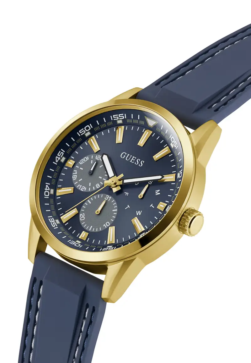 Orologio analogico 'PEAK' blu / oro miniatura 3