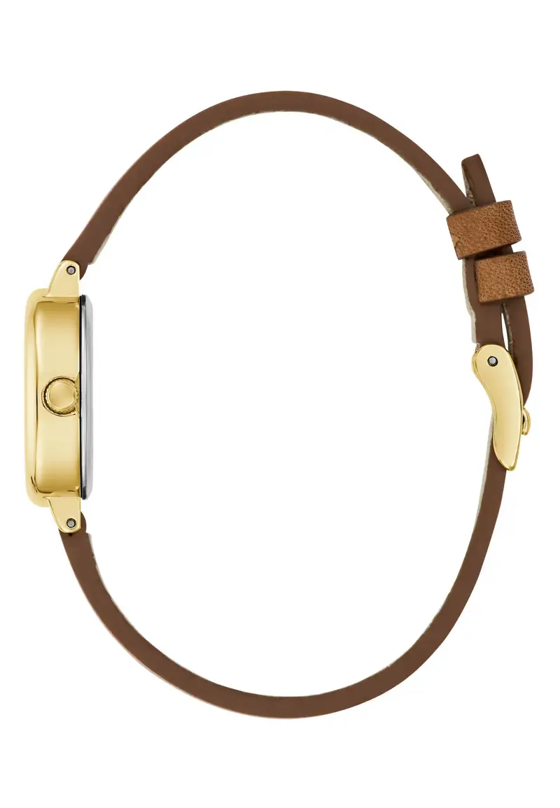 Orologio analogico 'PENELOPE' marrone / oro miniatura 3