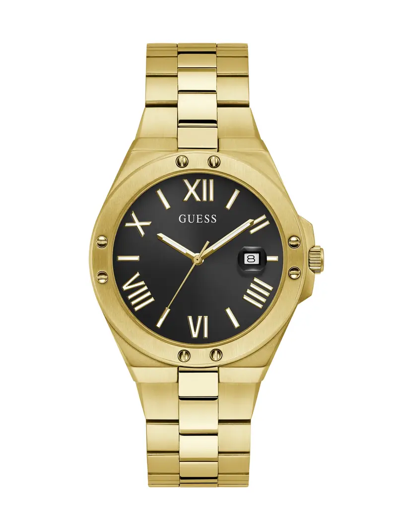 GUESS Orologio analogico 'PERSPECTIVE' oro