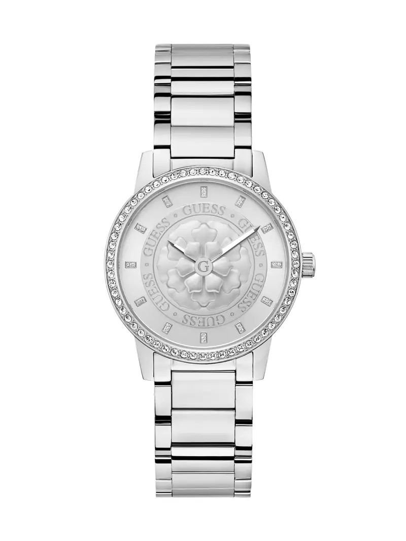 GUESS Orologio analogico ' PETAL '  argento