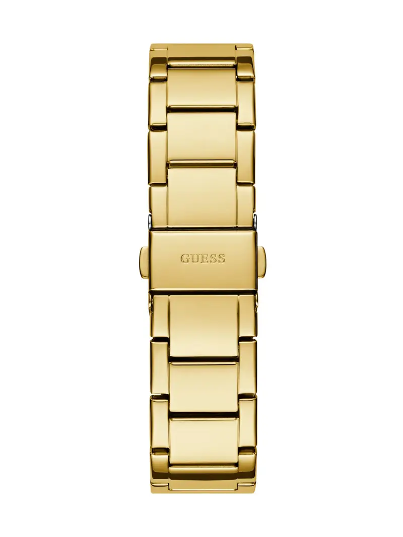 GUESS Orologio analogico 'PETAL' oro / trasparente miniatura 2