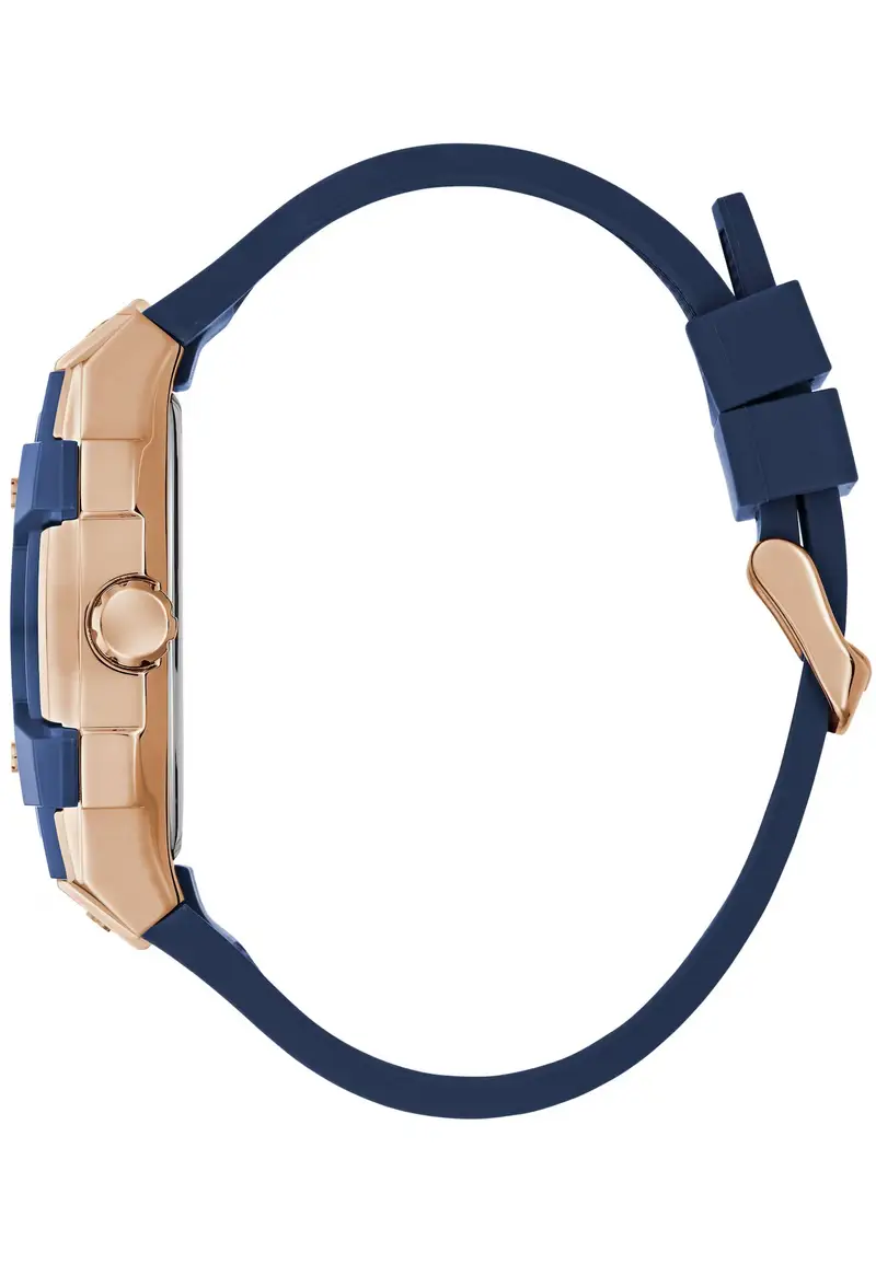 Orologio analogico 'Phoenix' blu / oro miniatura 2