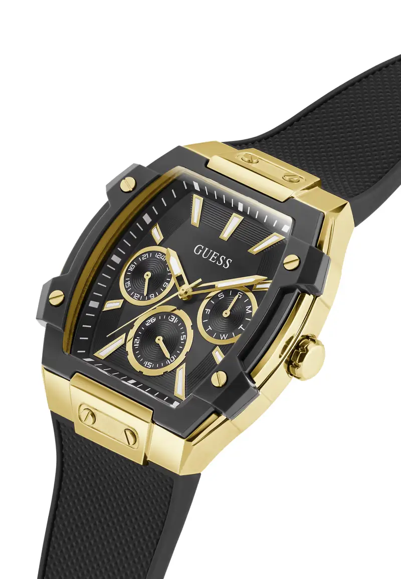 Orologio analogico 'Phoenix' nero miniatura 3