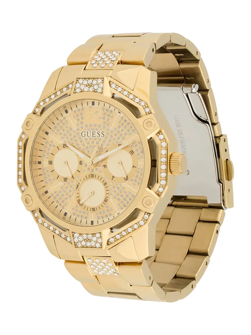 Orologio analogico 'REGAL' oro / trasparente