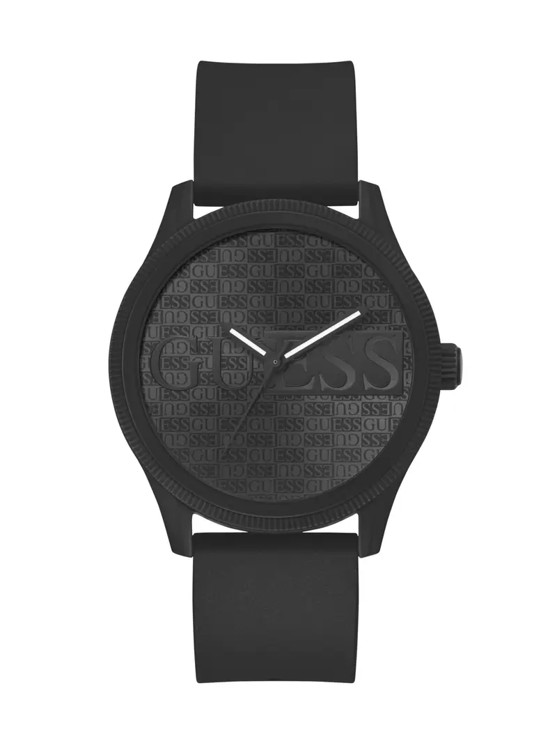 GUESS Orologio analogico 'Reputation'  nero