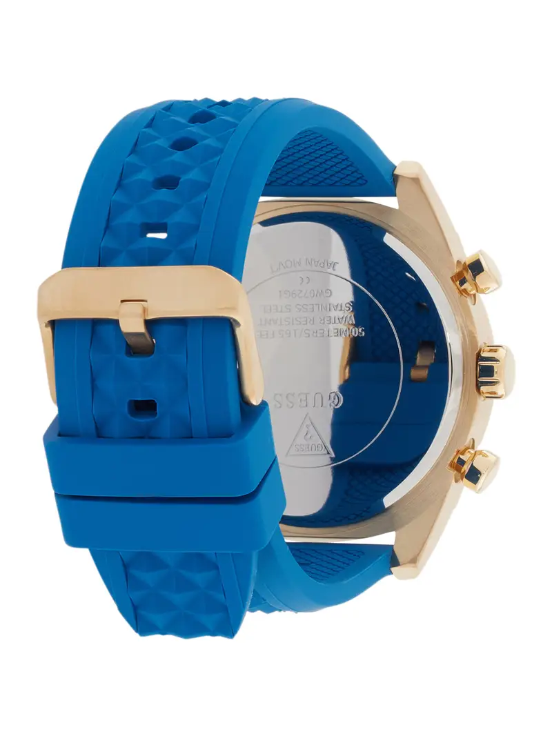 Orologio analogico 'RESISTANCE' blu / oro miniatura 2