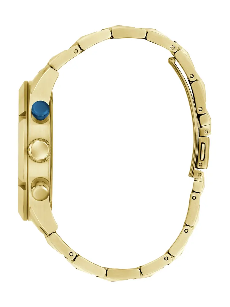 GUESS Orologio analogico 'Resistance' blu reale / oro / offwhite miniatura 2