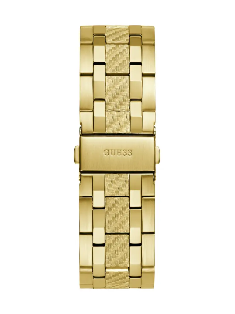 GUESS Orologio analogico 'Resistance' blu reale / oro / offwhite miniatura 3