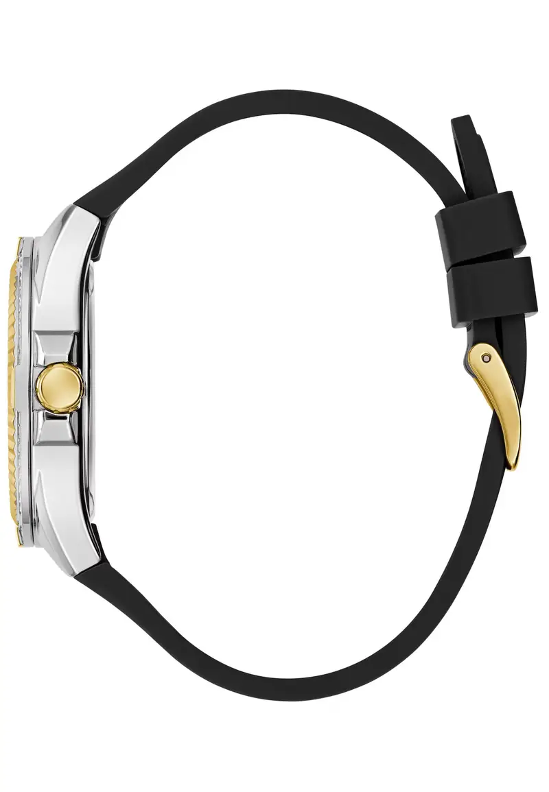 Orologio analogico 'SAVVY' oro / nero / argento miniatura 3