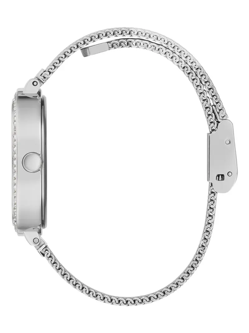 GUESS Orologio analogico ' TAPESTRY ' argento miniatura 3