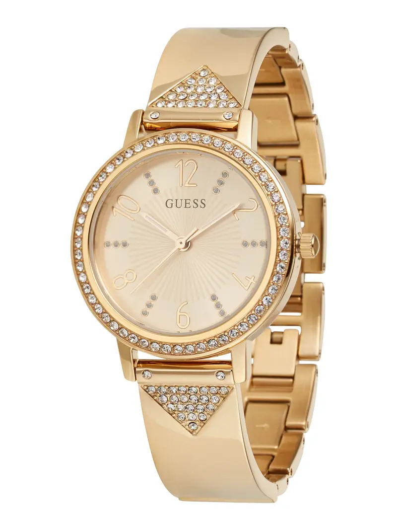 GUESS Orologio analogico 'Tri Luxe'  oro