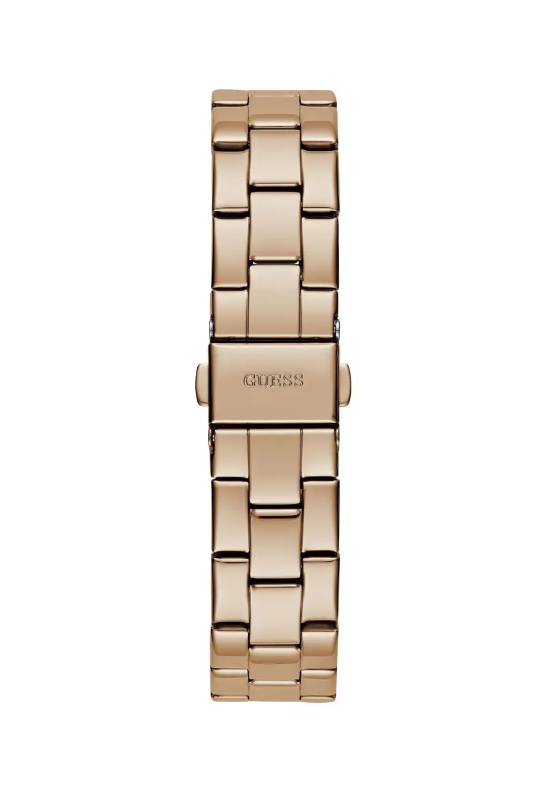 GUESS Orologio analogico 'Tri Plaque' navy / oro rosé miniatura 2