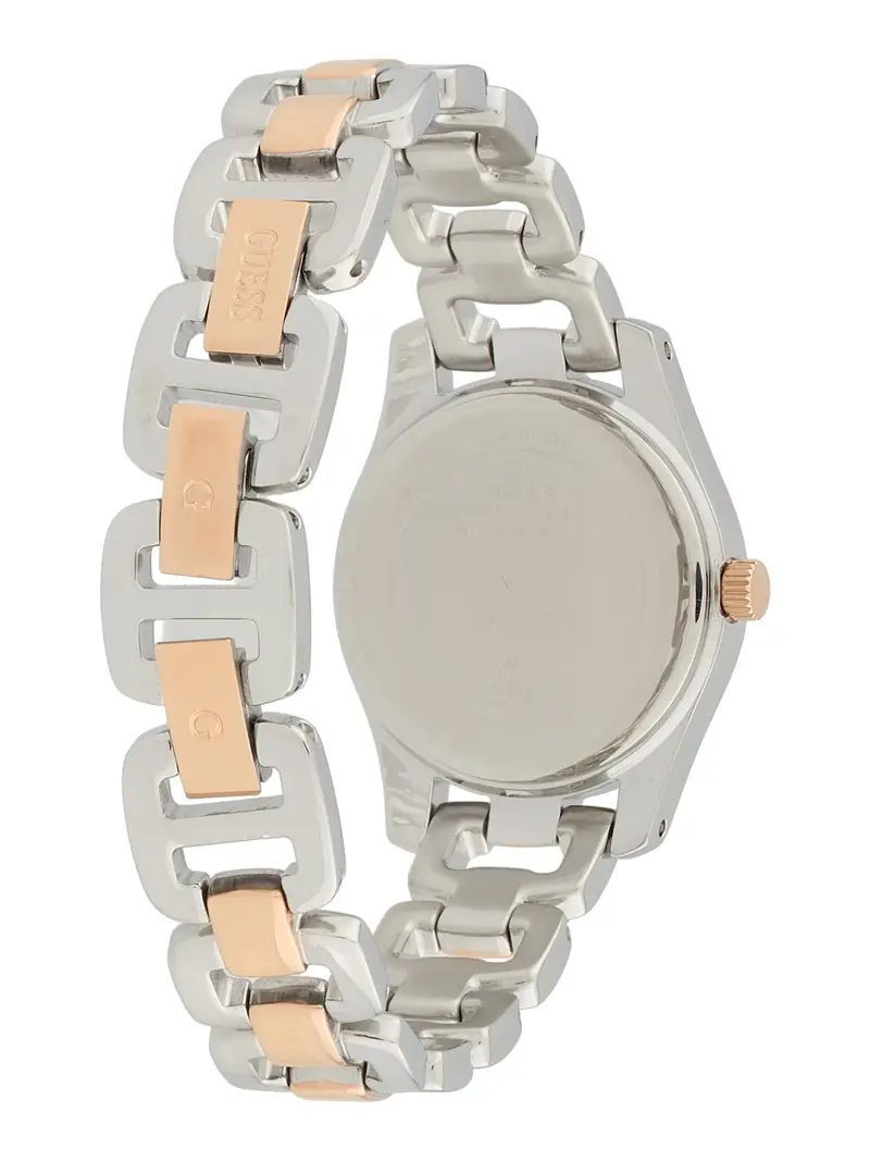 Orologio analogico 'VEDA' oro rosé / nero / argento / bianco perla Oro rosé miniatura 2