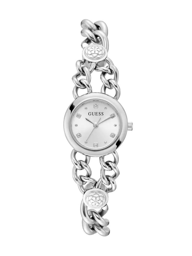 GUESS Orologio analogico 'Vienna'  argento