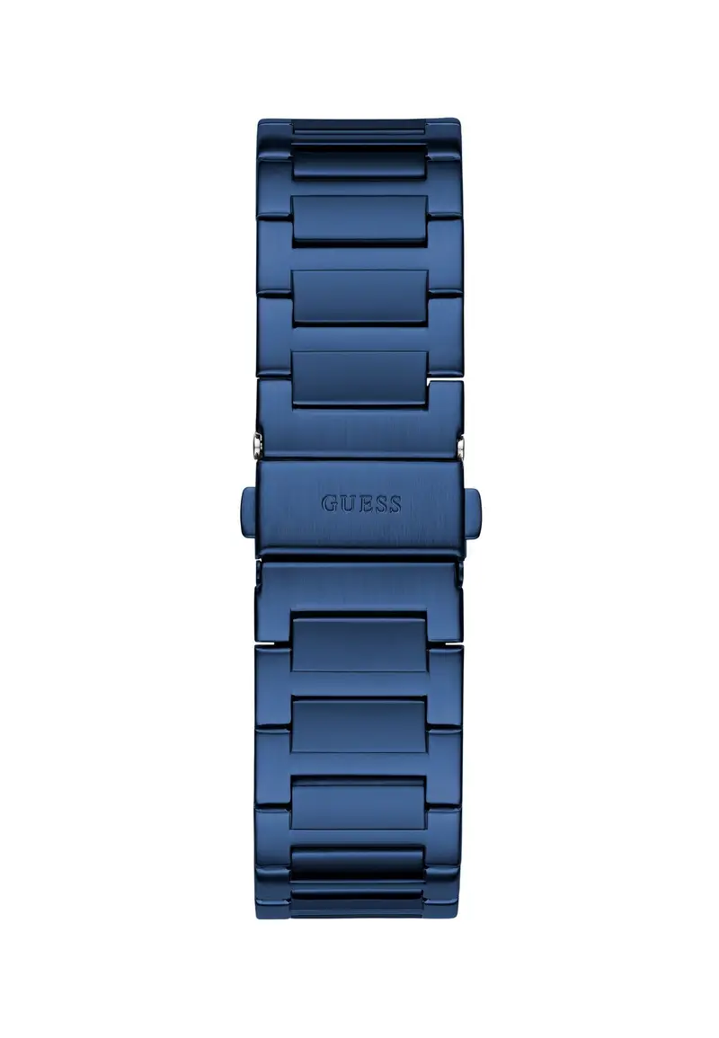 GUESS Orologio analogico 'Vinyl' blu miniatura 2