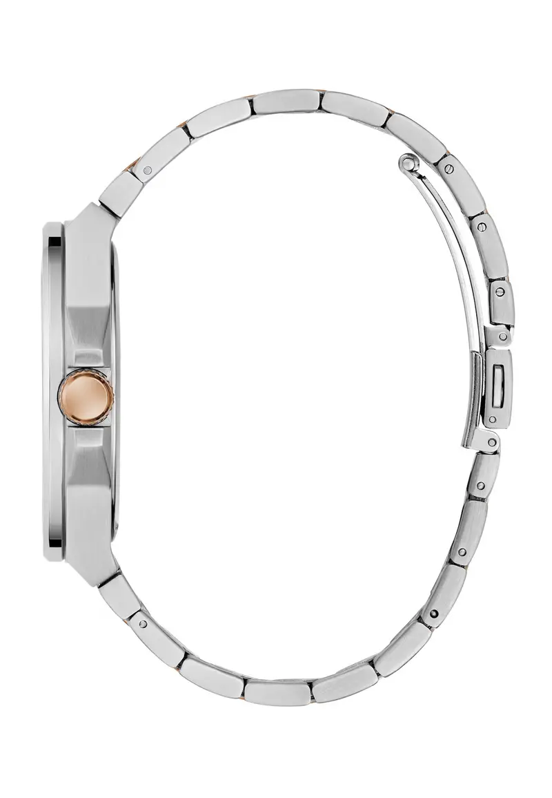 Orologio analogico 'VINYL' navy / bronzo / argento miniatura 3