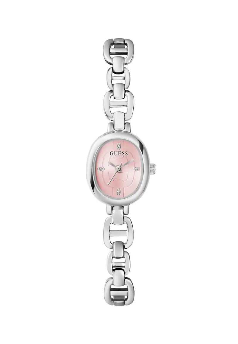 Orologio analogico 'VIVIAN' rosa / argento miniatura 2