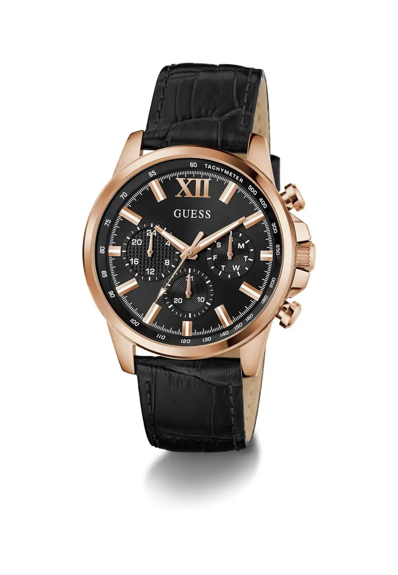 Orologio analogico 'WALKER' oro rosé / nero Oro rosé