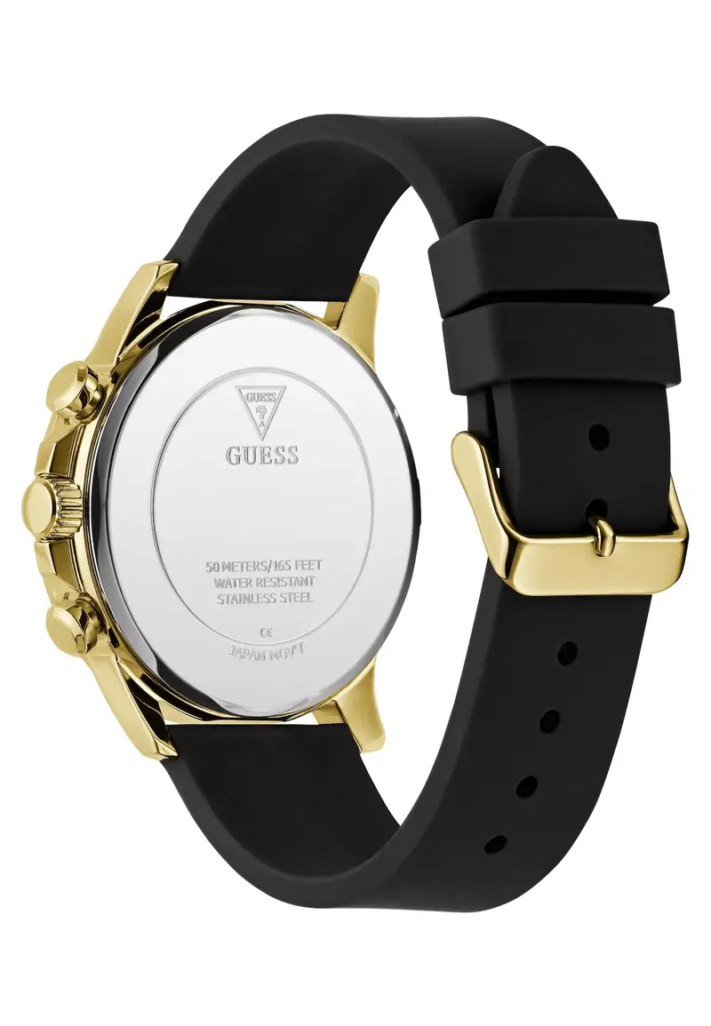 GUESS Orologio analogico 'Walker' oro / verde / nero miniatura 2