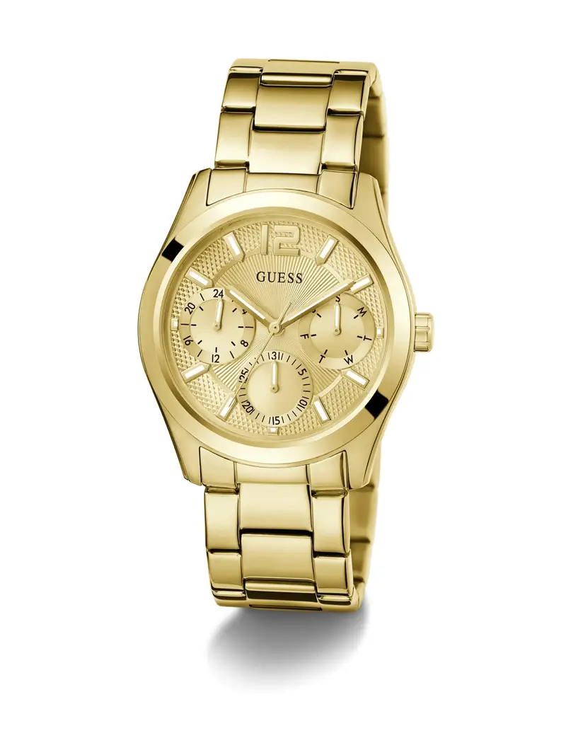 GUESS Orologio analogico 'ZOE ' oro miniatura 3