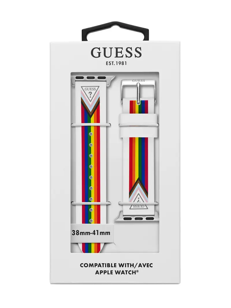 GUESS Orologio digitale giallo / arancione / rosso / bianco miniatura 3