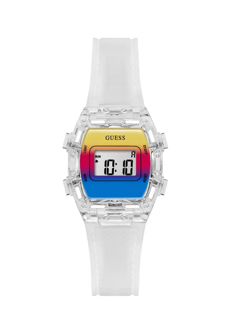 Orologio Phineas blu / giallo / rosa scuro / trasparente