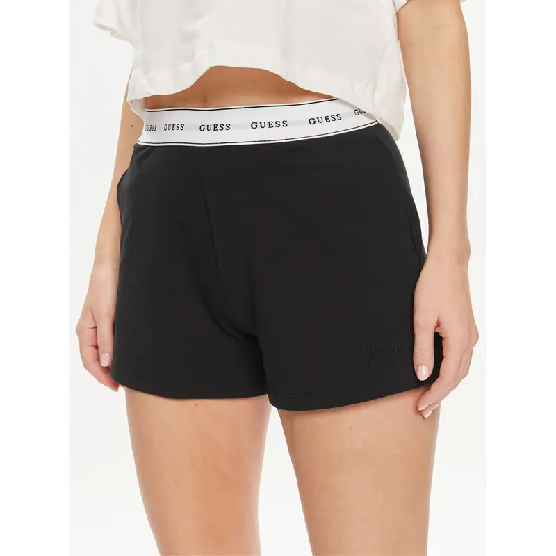 Pantaloncini del pigiama O4GD02 KBS91 Nero Loose Fit