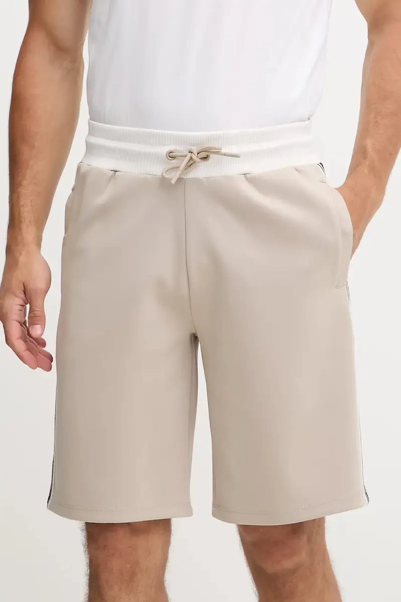 pantaloncini FULVIO uomo colore beige Z5YD01 KCRU2