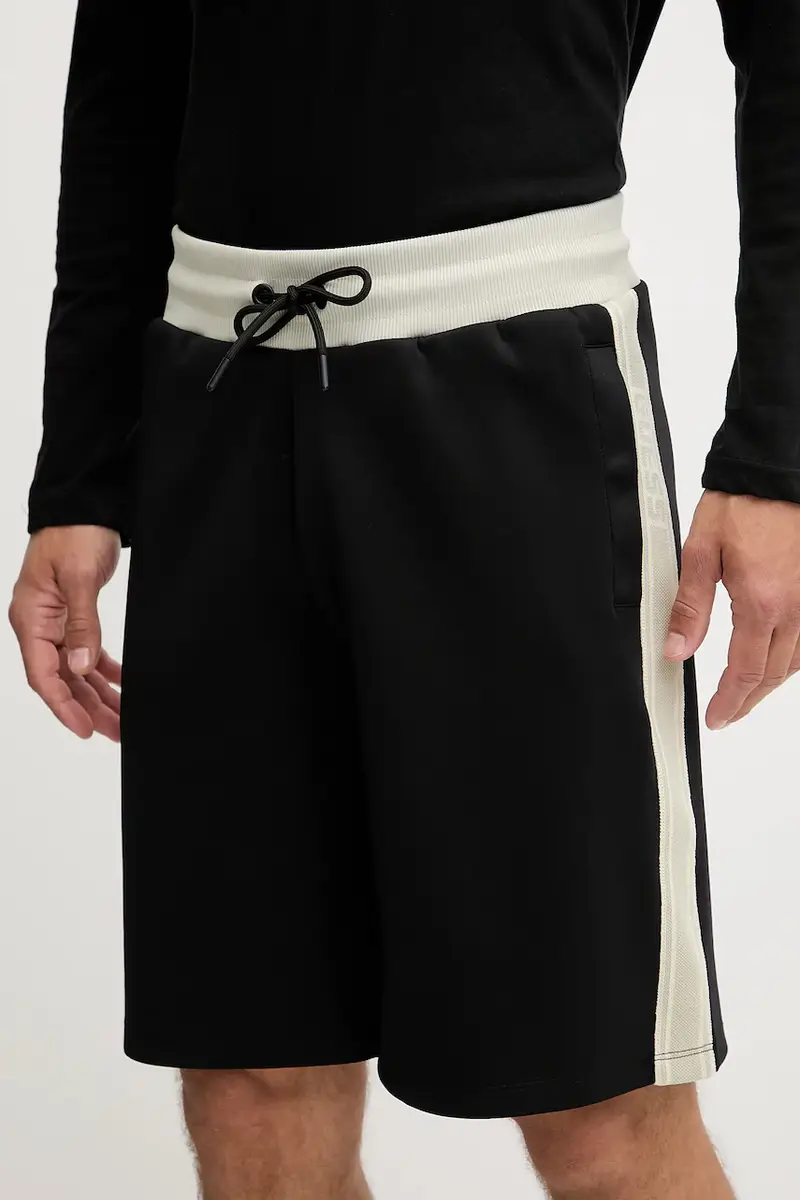 pantaloncini FULVIO uomo colore nero Z5YD01 KCRU2