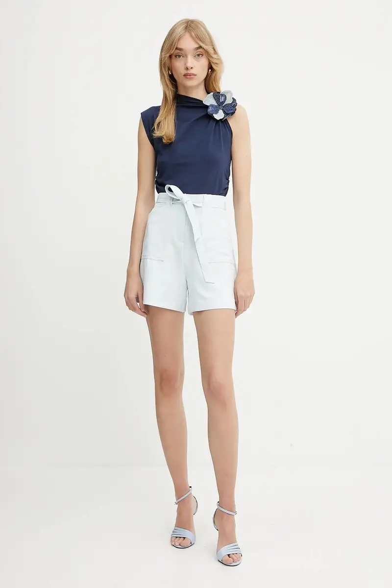 pantaloncini VALENTINA donna colore blu W5GD0I WH9Y2 miniatura 2