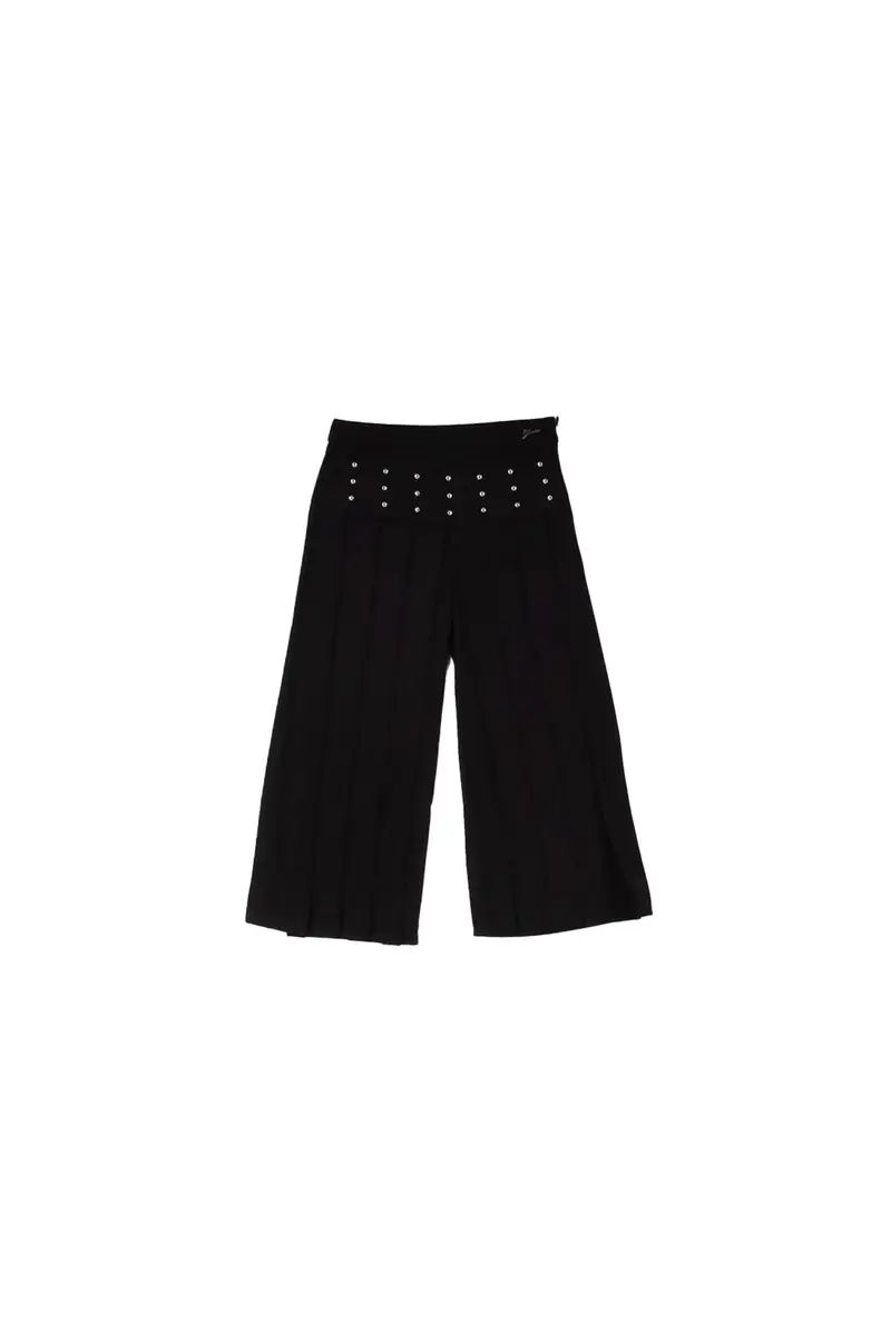 Pantalone Bambina GUESS Black Crepe culotte pants ceremony