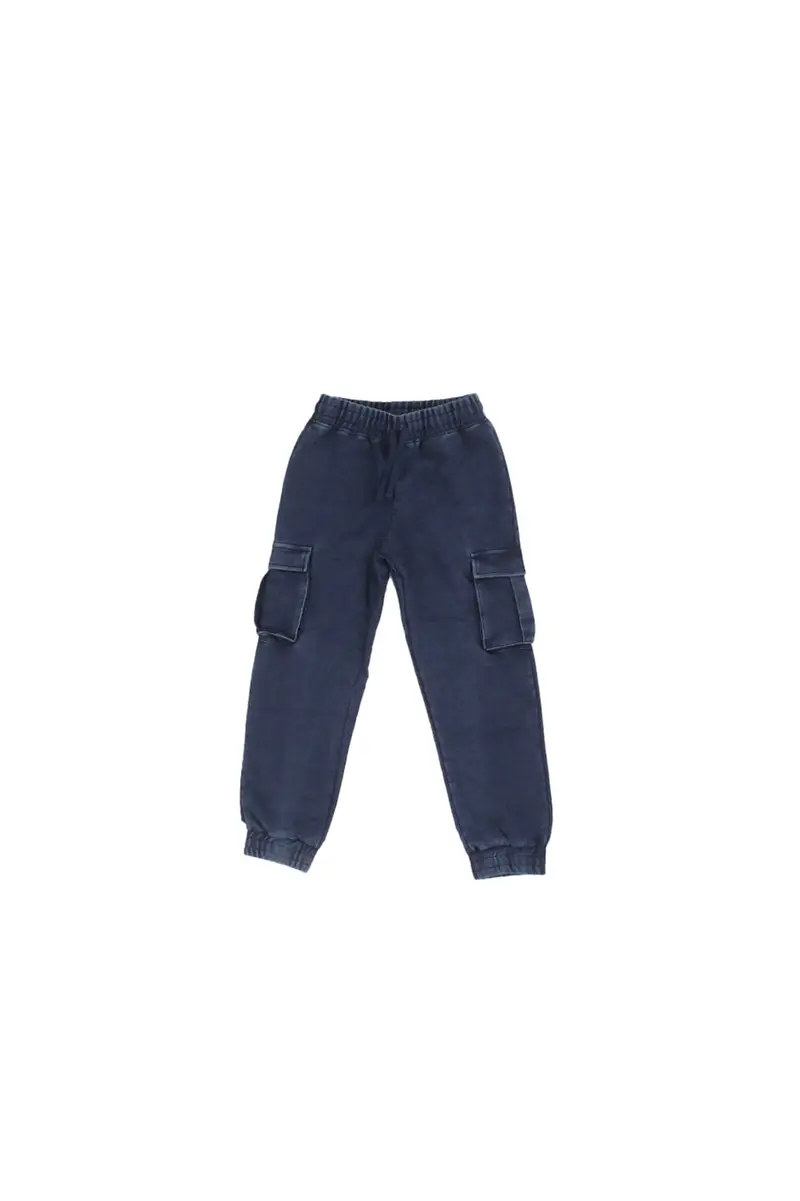 Pantalone Bambino GUESS Blu Cargo pants