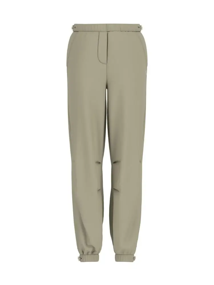 pantalone junior beige con elastico in vita