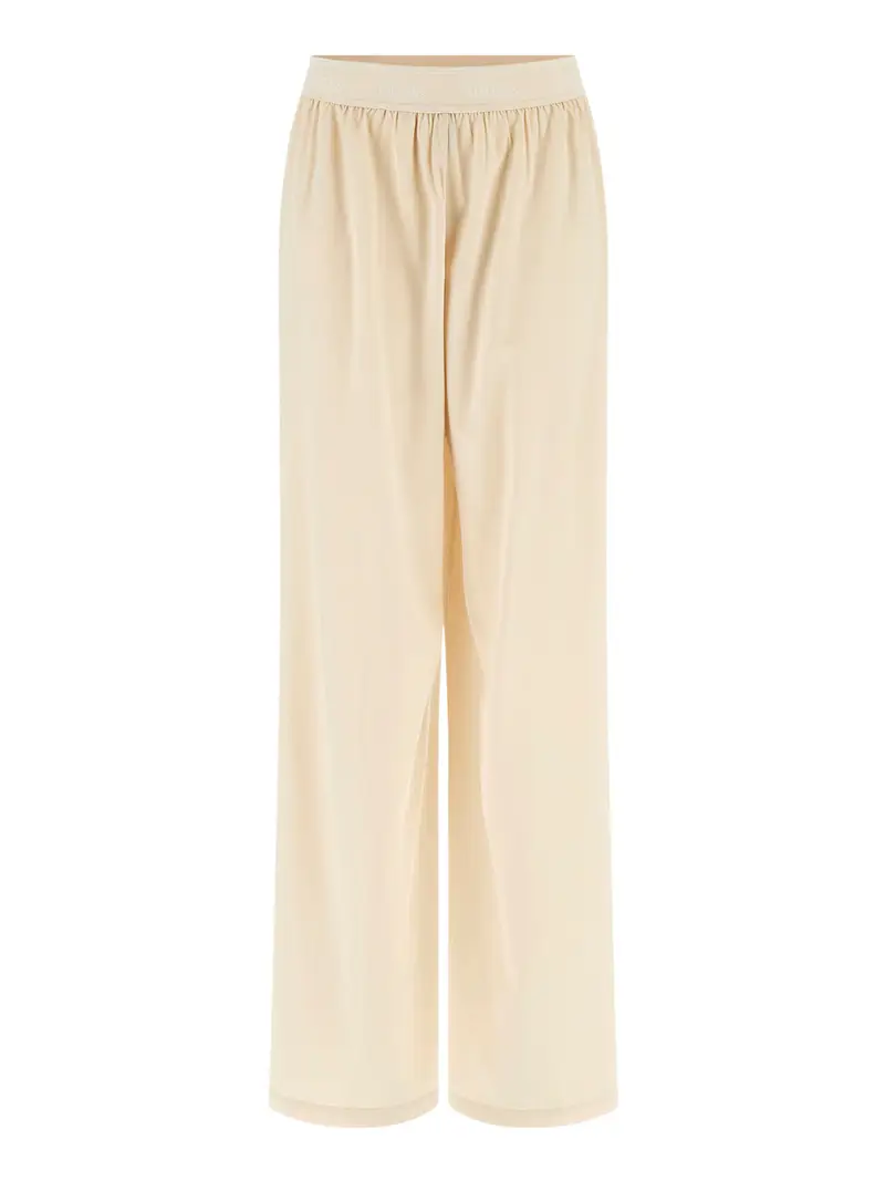 pantalone tuta guess da donna - avorio