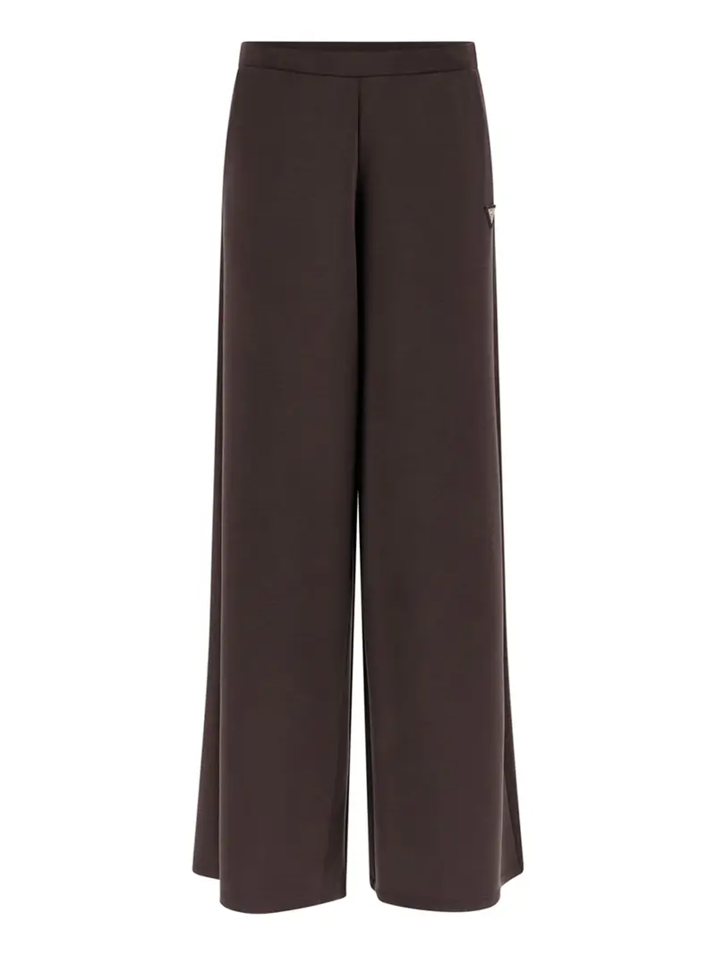 pantalone tuta olympe guess da donna - marrone